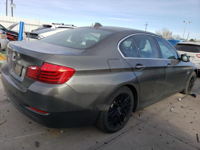 BMW 528 XI 2015 charcoal  gas WBA5A7C5XFD621859 photo #4