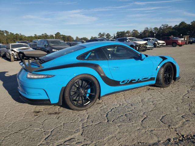 PORSCHE 911 GT3 RS 2016 blue  gas WP0AF2A98GS192732 photo #4