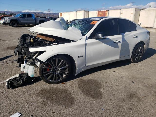 INFINITI Q50 RED SP 2018 white  gas JN1FV7AP6JM460566 photo #1