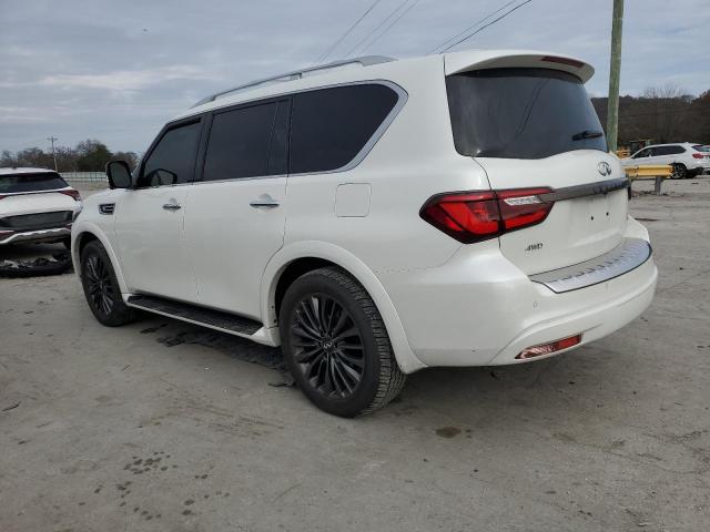 INFINITI QX80 SENSO 2024 white  gas JN8AZ2BE6R9332097 photo #3