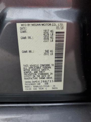 2018 NISSAN ALTIMA 2.5 - 1N4AL3AP0JC266715