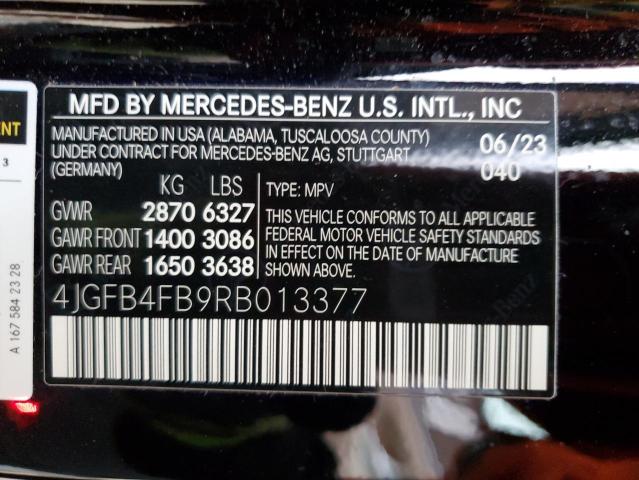 2024 MERCEDES-BENZ GLE 350 4M - 4JGFB4FB9RB013377