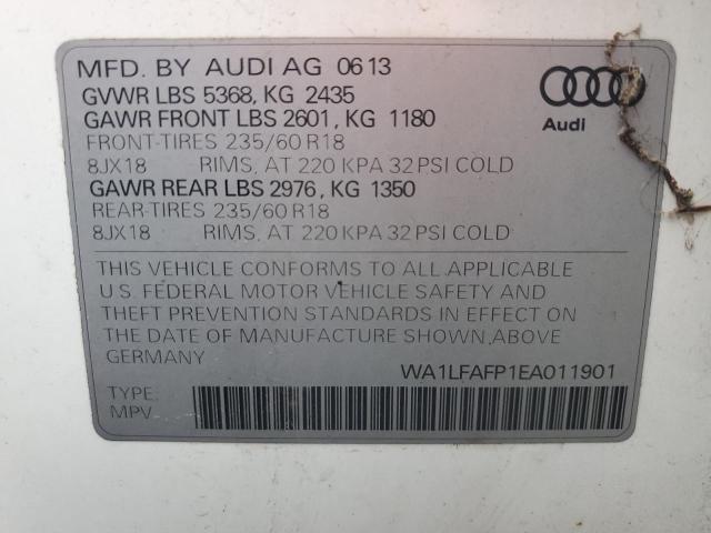 VIN WA1LFAFP1EA011901 2014 AUDI Q5 no.14