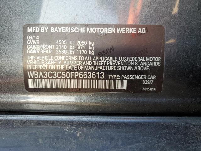 2015 BMW 320 I XDRI - WBA3C3C50FP663613