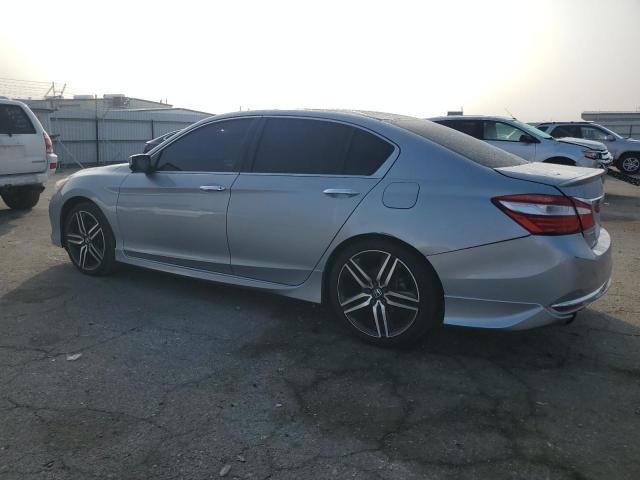 HONDA ACCORD SPO 2017 silver sedan 4d gas 1HGCR2F5XHA076589 photo #3