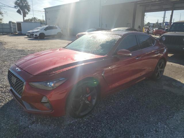 GENESIS G70 PRESTI 2019 red  gas KMTG34LE1KU012126 photo #1