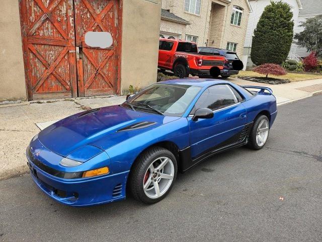 MITSUBISHI 3000 GT SL 1991 blue hatchbac gas JA3XD64BXMY005438 photo #3