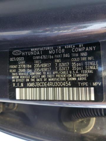 VIN KM8JBCDE4RU300454 2024 HYUNDAI TUCSON no.13