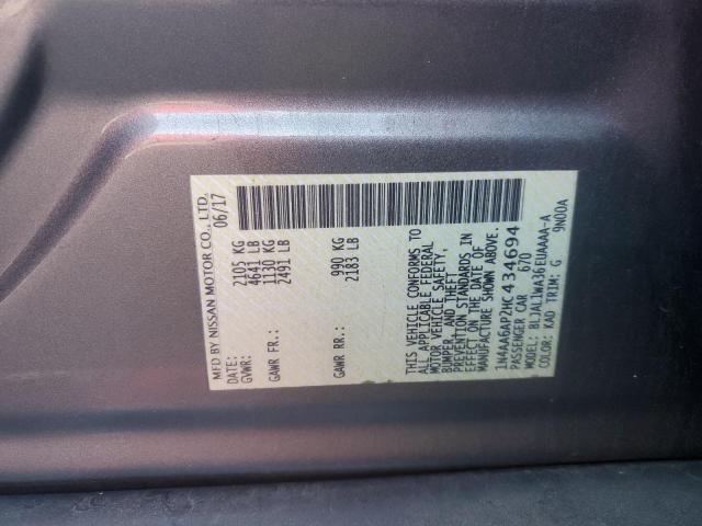 2017 NISSAN MAXIMA 3.5 - 1N4AA6AP2HC434694