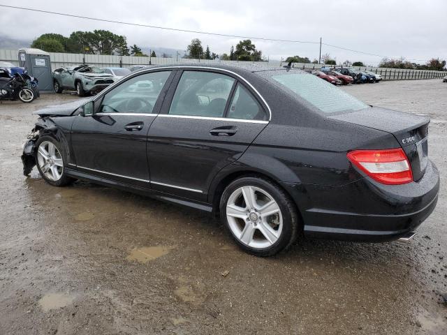 MERCEDES-BENZ C 300 2010 black  gas WDDGF5EB5AR121498 photo #3