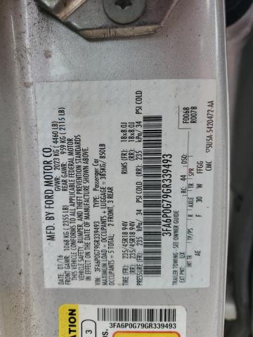 VIN 3FA6P0G79GR339493 2016 FORD FUSION no.13