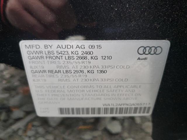 2016 AUDI Q5 PREMIUM - WA1L2AFPXGA055717