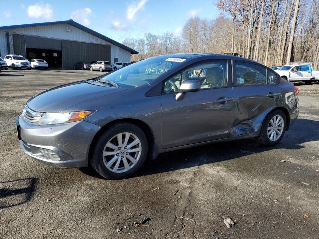 HONDA CIVIC EX 2012 gray  gas 2HGFB2F89CH530983 photo #1