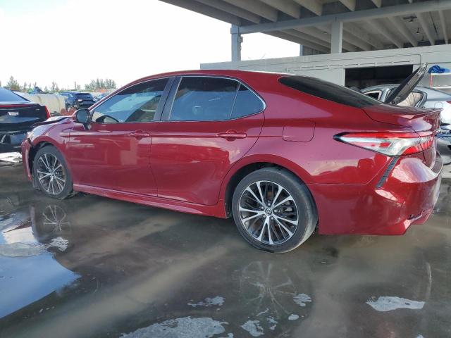 TOYOTA CAMRY L 2018 red  gas 4T1B11HK1JU627569 photo #3