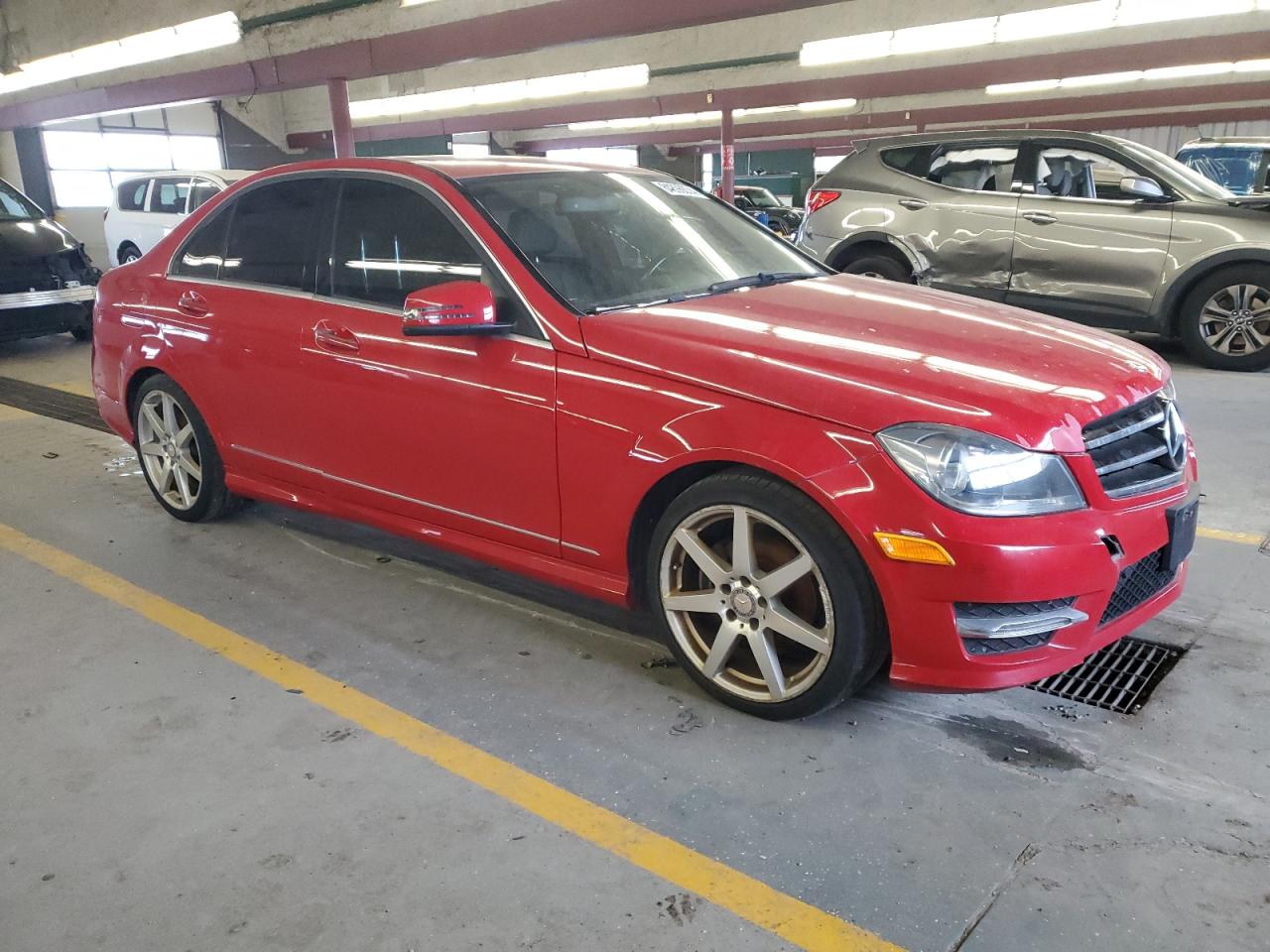 Lot #3029510375 2014 MERCEDES-BENZ C 250