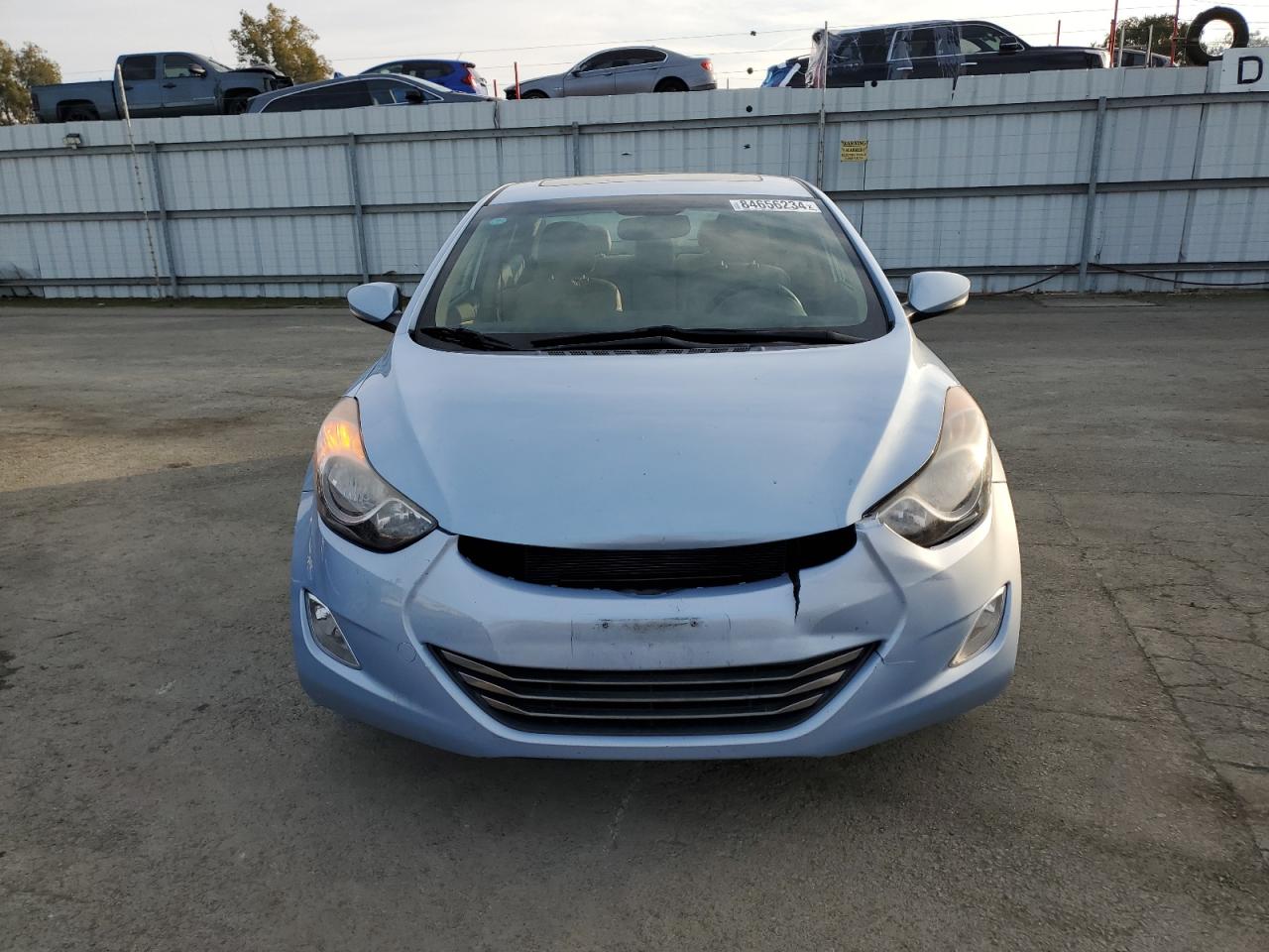 Lot #3029402738 2012 HYUNDAI ELANTRA GL