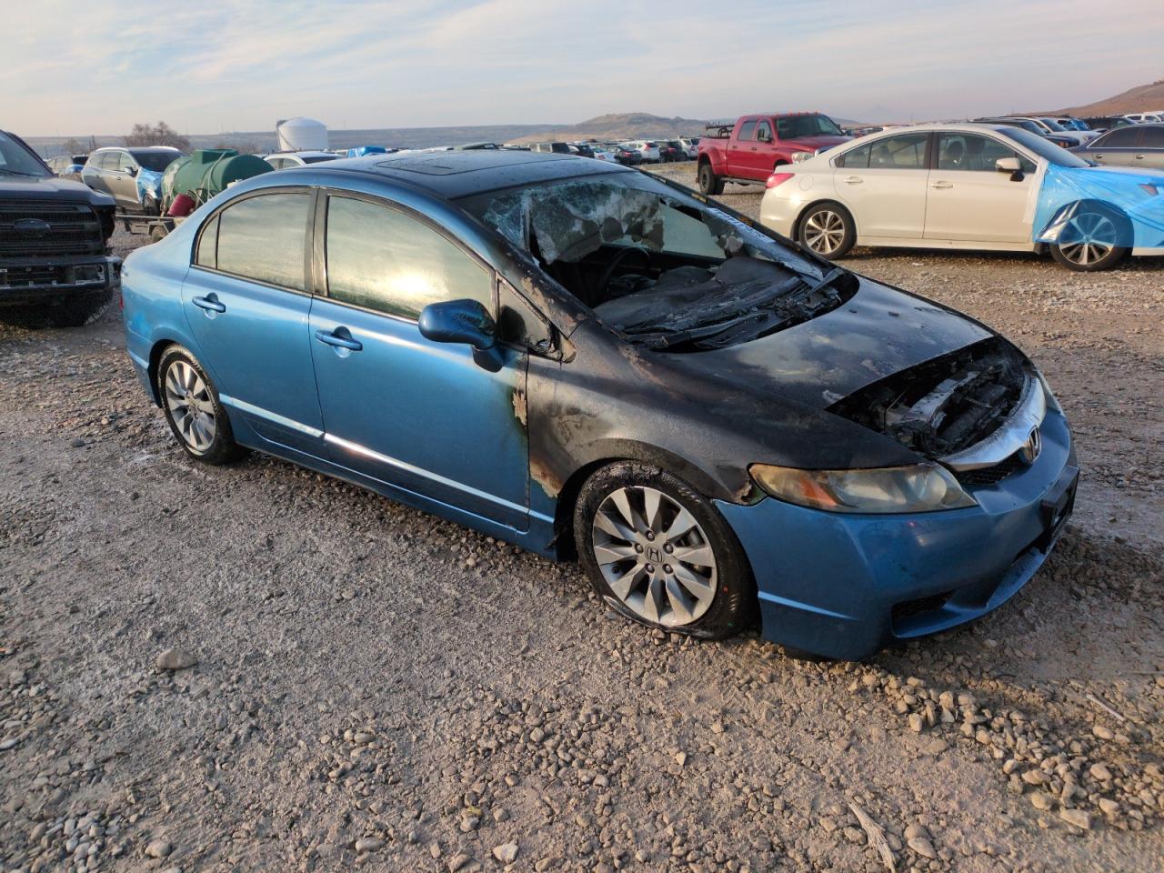 Lot #3038925045 2009 HONDA CIVIC EXL