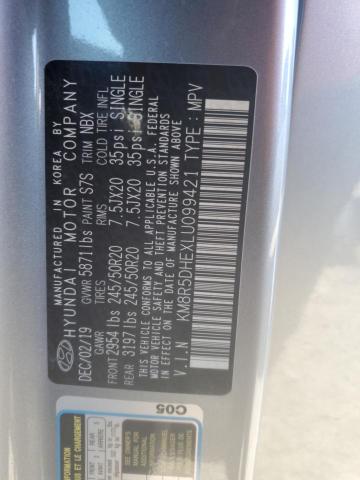 2020 HYUNDAI PALISADE L - KM8R5DHEXLU099421