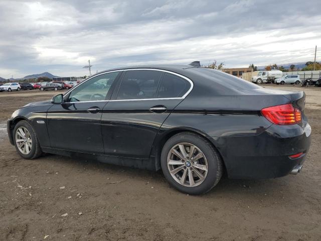 BMW 528 I 2015 black  gas WBA5A5C58FD522140 photo #3