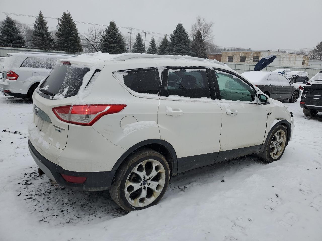 Lot #3033307825 2014 FORD ESCAPE TIT