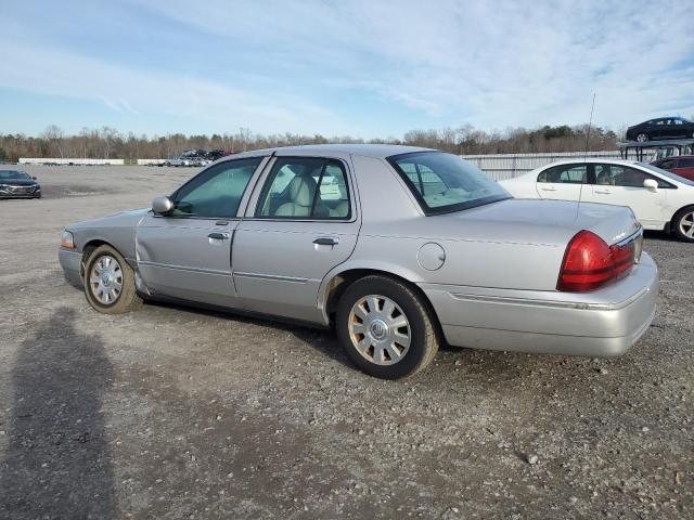 MERCURY GRAND MARQ 2005 silver sedan 4d gas 2MEFM75W45X644161 photo #3