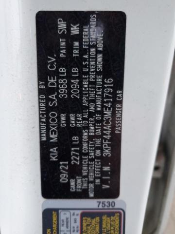 2021 KIA FORTE GT - 3KPF44AC3ME417916