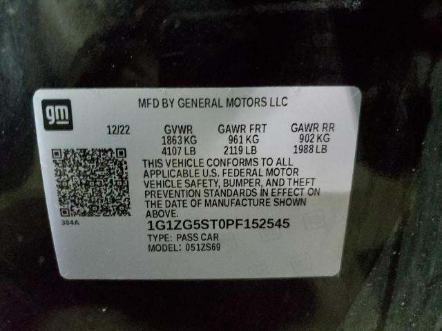 2023 CHEVROLET MALIBU RS - 1G1ZG5ST0PF152545