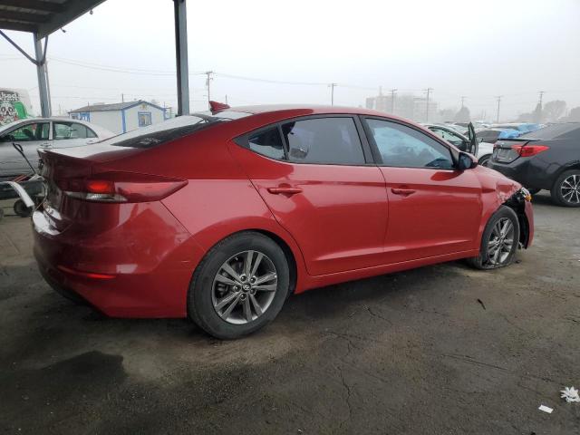 HYUNDAI ELANTRA SE 2018 red  gas 5NPD84LF0JH281531 photo #4