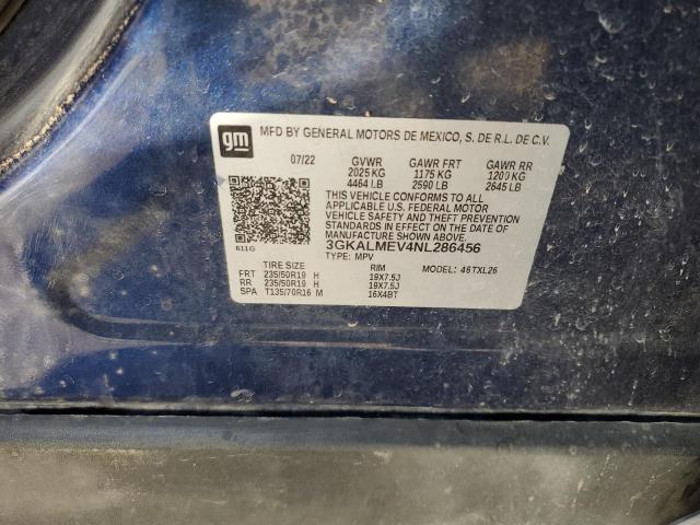 2022 GMC TERRAIN SL - 3GKALMEV4NL286456