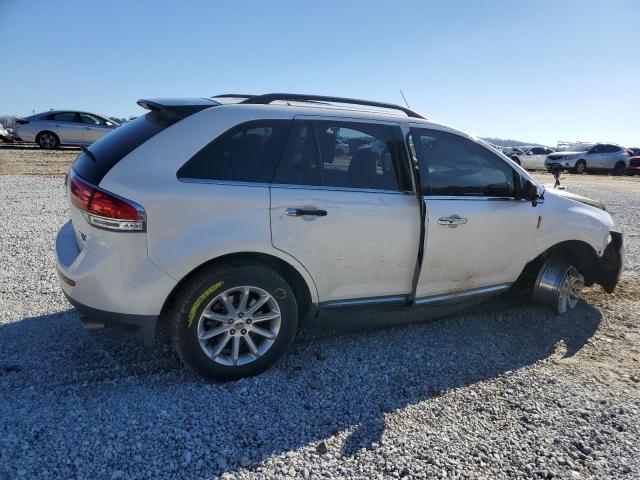 LINCOLN MKX 2011 white  gas 2LMDJ6JK4BBJ33198 photo #4