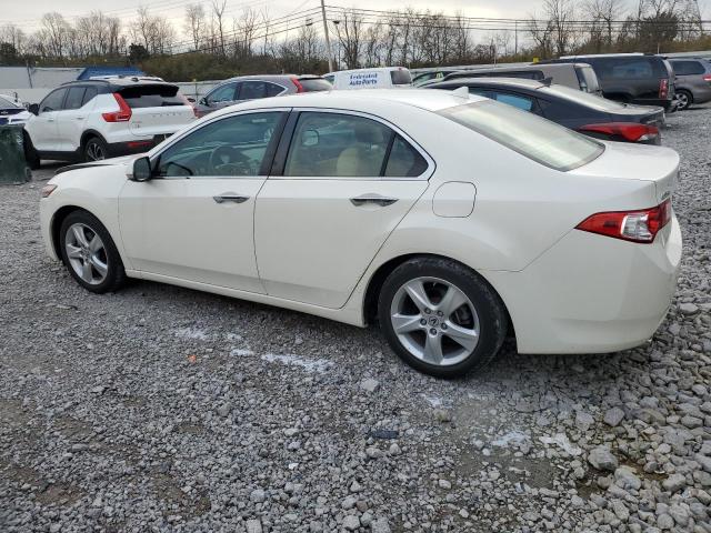 ACURA TSX 2010 white  gas JH4CU2F64AC018105 photo #3