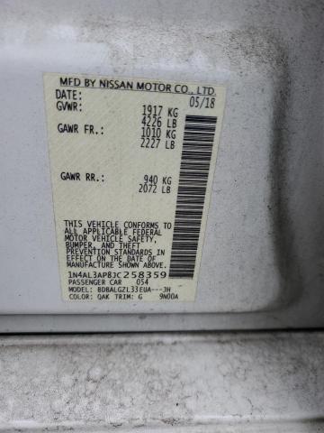 2018 NISSAN ALTIMA 2.5 - 1N4AL3AP8JC258359