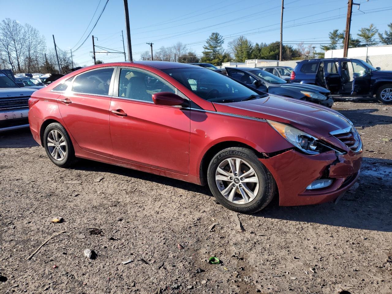 Lot #3044717309 2013 HYUNDAI SONATA GLS