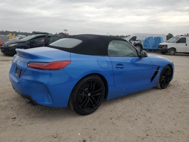 BMW Z4 M40I 2020 blue  gas WBAHF9C05LWW40270 photo #4