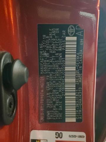 2018 TOYOTA COROLLA L - 2T1BURHE4JC055091