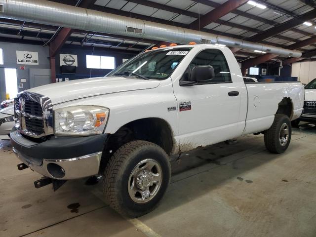 DODGE RAM 2500 2009 white pickup gas 3D7KS26T39G509532 photo #1