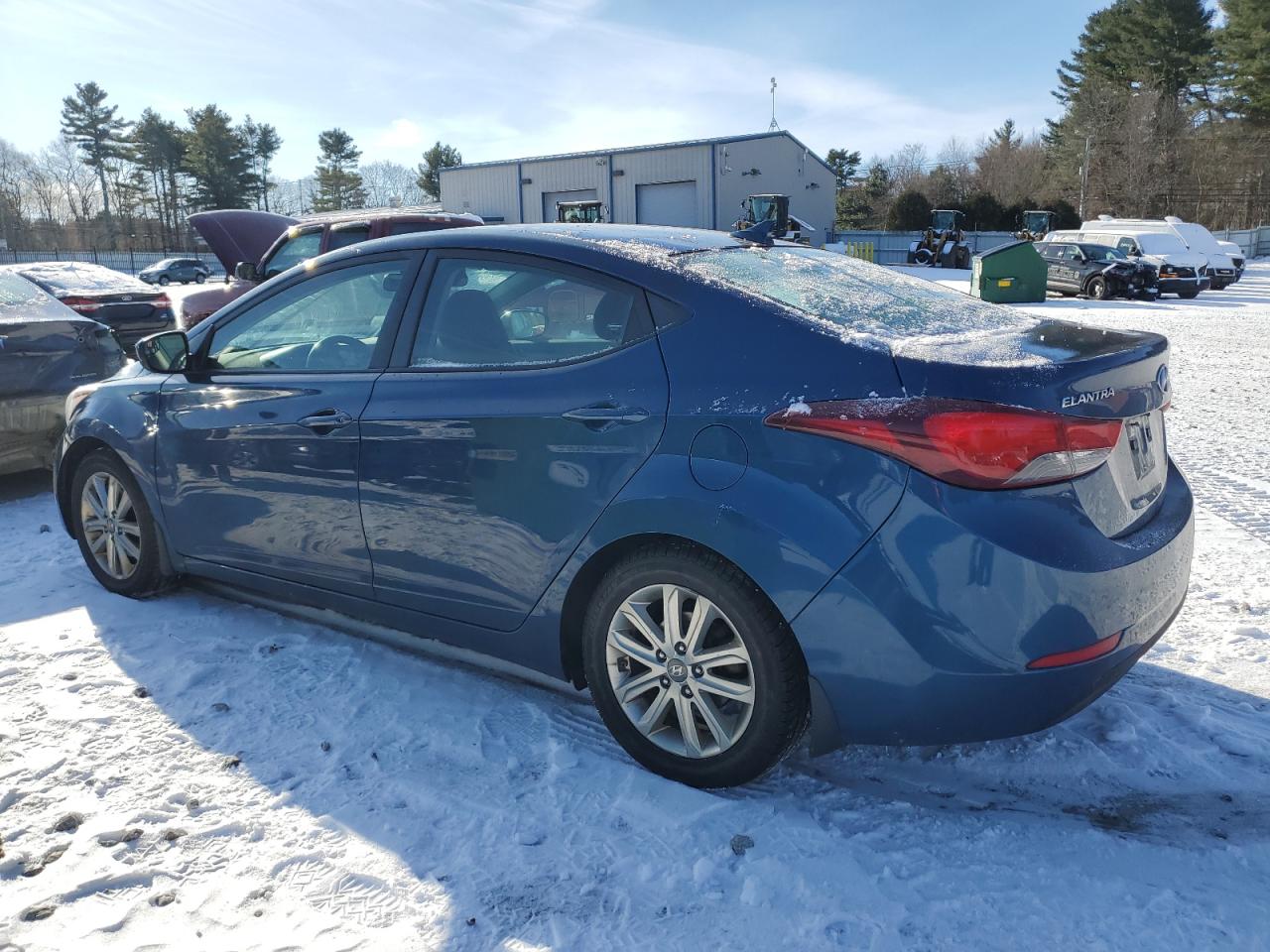 Lot #3034282177 2014 HYUNDAI ELANTRA SE