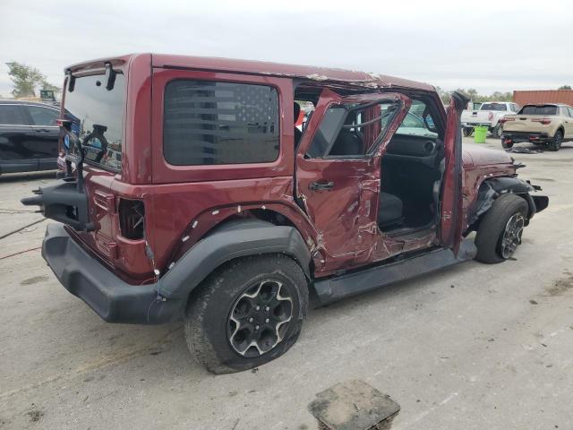 JEEP WRANGLER U 2021 burgundy  gas 1C4HJXDNXMW718219 photo #4