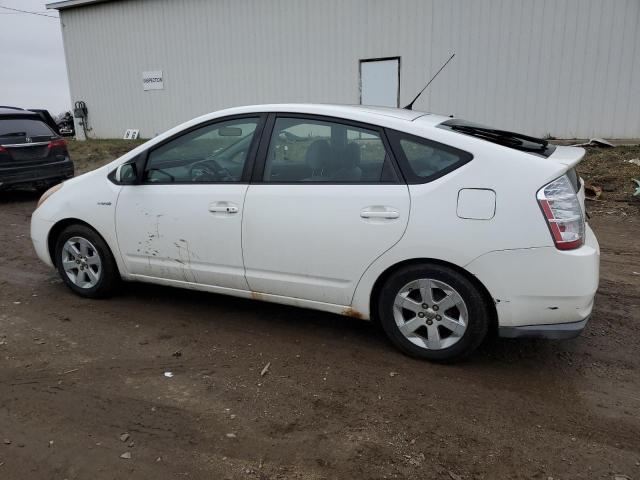 TOYOTA PRIUS 2007 white hatchbac hybrid engine JTDKB20U877671645 photo #3