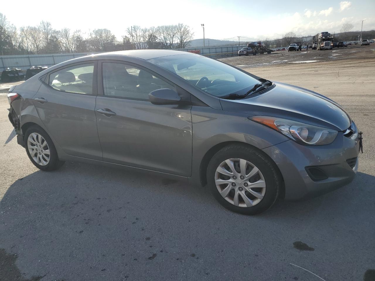 Lot #3027047832 2013 HYUNDAI ELANTRA GL