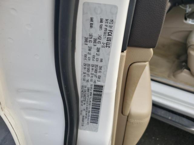 2016 JEEP GRAND CHER - 1C4RJFCG0GC337728