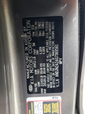 2016 KIA SOUL - KNDJN2A24G7369561