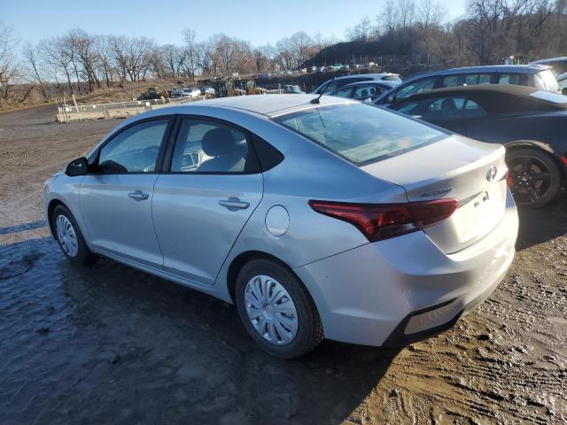 HYUNDAI ACCENT SE 2018 silver  gas 3KPC24A31JE015459 photo #3