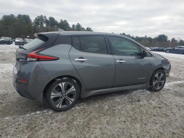 NISSAN LEAF S 2018 gray  electric 1N4AZ1CP9JC313126 photo #4