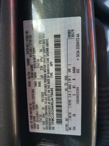 2024 FORD ESCAPE ACT - 1FMCU0GN6RUA75645