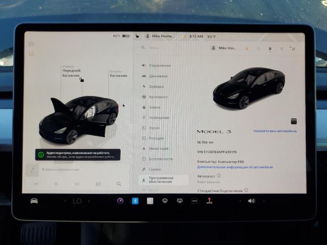 2023 TESLA MODEL 3 5YJ3E1EA5PF435176