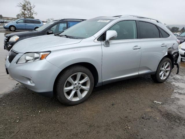 LEXUS RX 350 2011 silver  gas 2T2ZK1BA5BC064150 photo #1