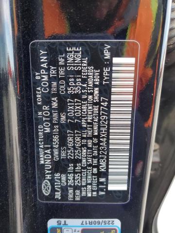 2017 HYUNDAI TUCSON SE - KM8J23A4XHU297747