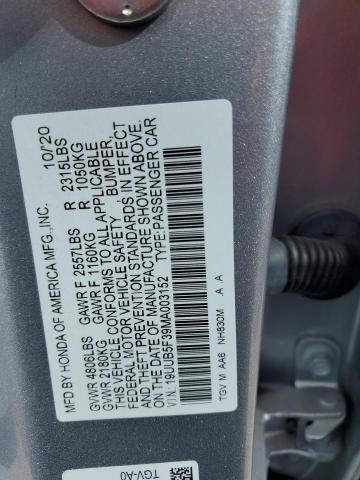 2021 ACURA TLX - 19UUB5F39MA003152