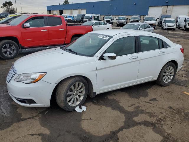 CHRYSLER 200 LIMITE 2013 white  flexible fuel 1C3CCBCG5DN715863 photo #1